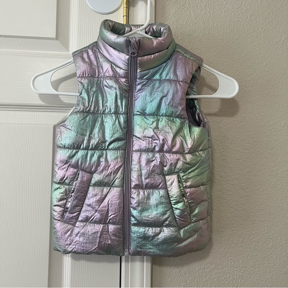 Joe Fresh Iridescent Toddler Puffer Vest 4T
